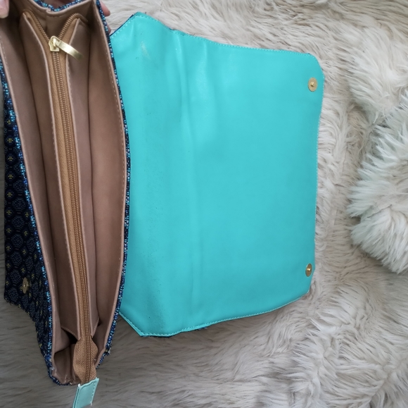 Textile hand bag made in Mexico - colorful purse - Picture 9 of 14